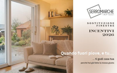 Sostituzione finestre: comfort e isolamento | Serromarche
